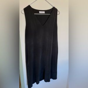 Everlane Double-Lined Silk V-Neck Dress - Size 10
